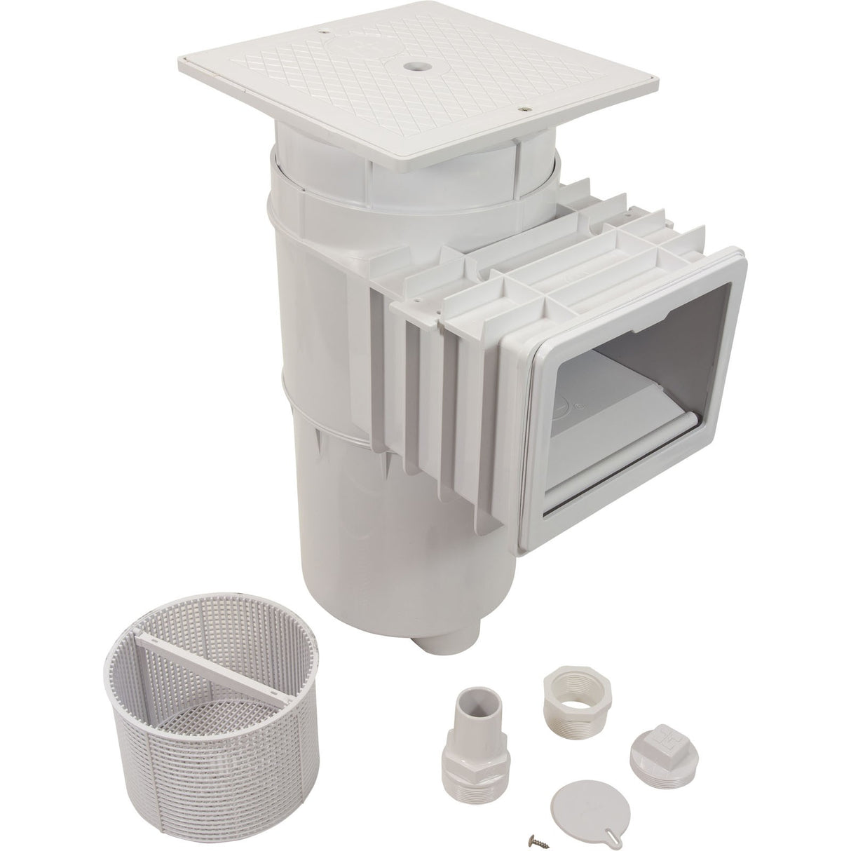 Skimmer Automatic Complete, 2"Fip, Sq. Cover, Sp1080 Series : SP1082