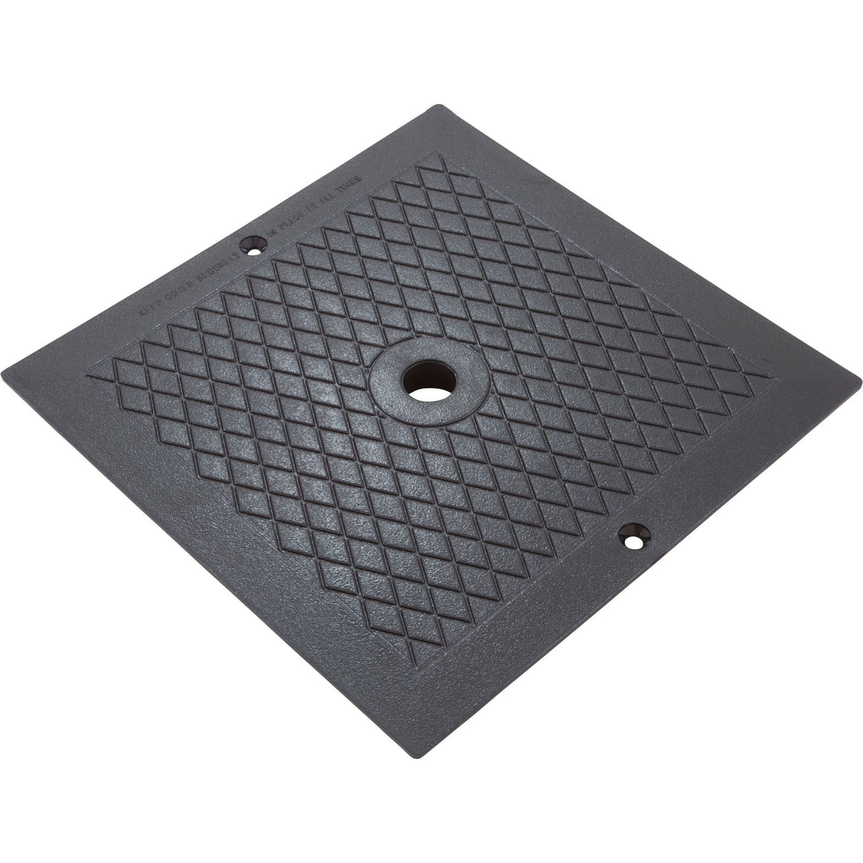Cover Square, Deck Plate (Black) : SPX1082EBLK