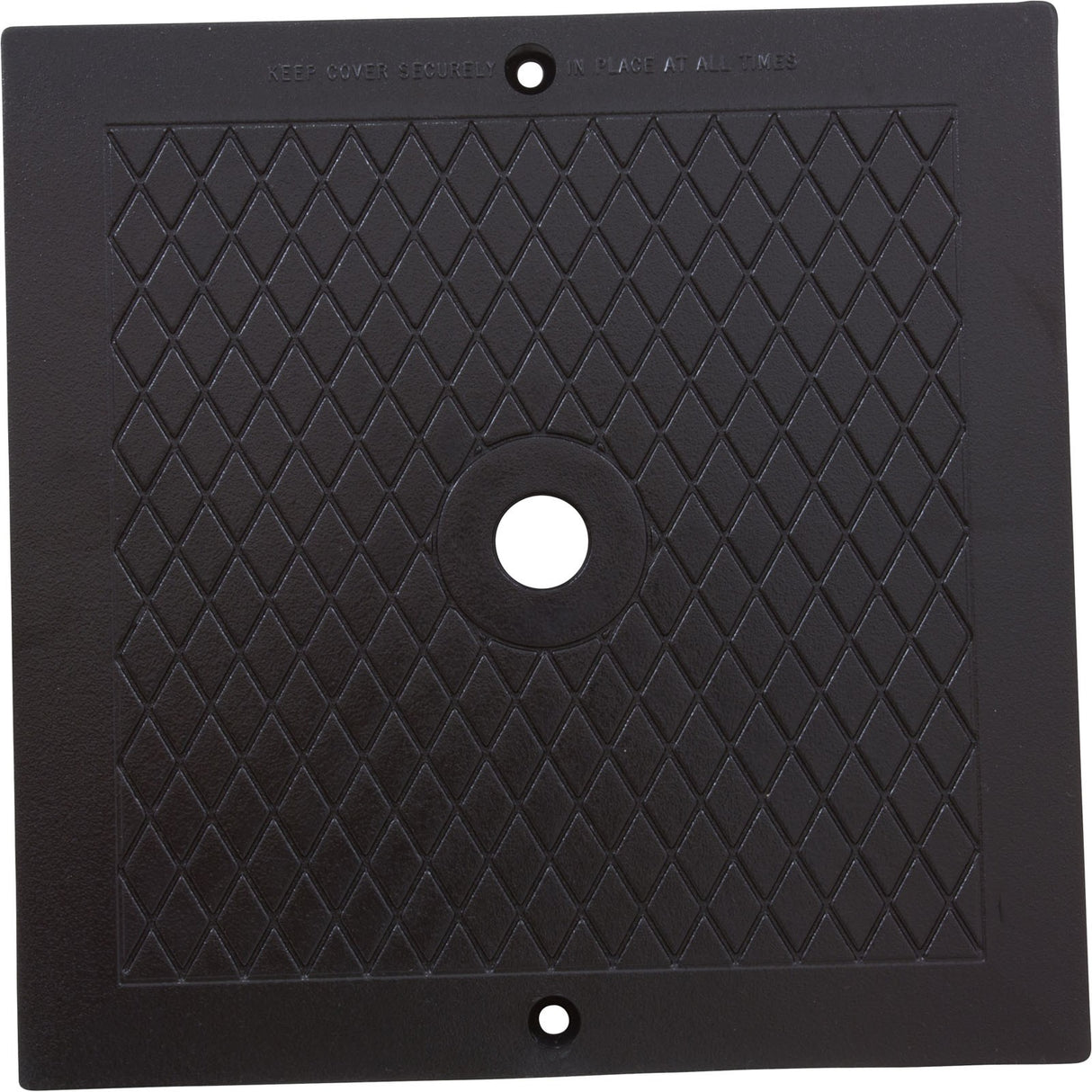 Cover Square, Deck Plate (Black) : SPX1082EBLK
