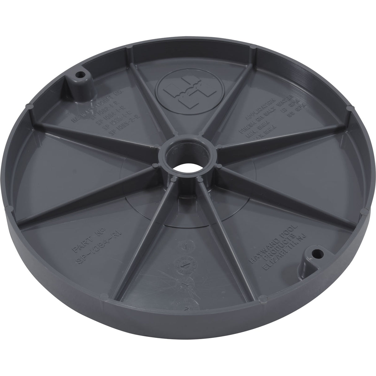 Cover Round Dark Gray : SPX1084RDGR
