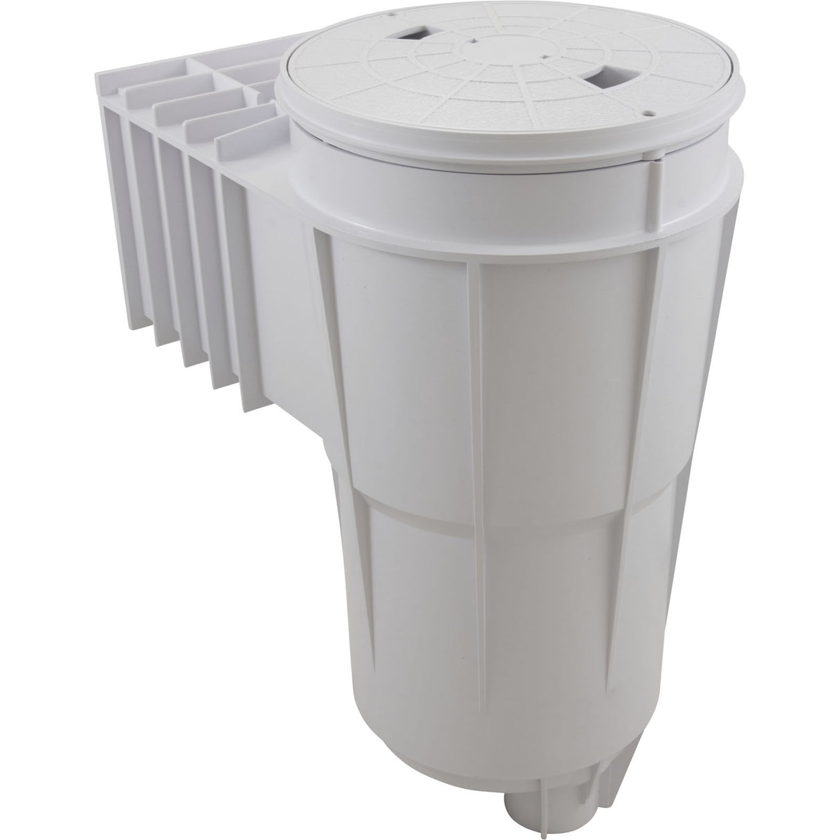 Skimmer Complete, Pentair Bermuda, 1-1/2"fpt, Gunite, White : 506364