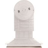 Skimmer Cmplt, Pent Bermuda WM, 1-1/2"fpt, Vinyl/Fiber, Wht : 506521