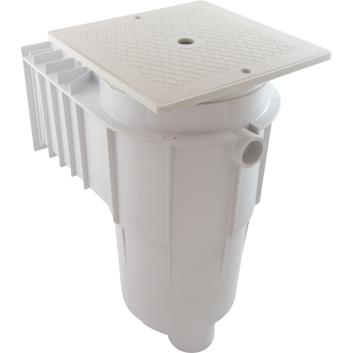 Skimmer Complete, Hayward SkimMaster, 2", Square Cover, White : SP1072T2SQ