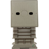 Skimmer Complete, WW Renegade, Fiberglass, 2", Gry, Square : 540-8617