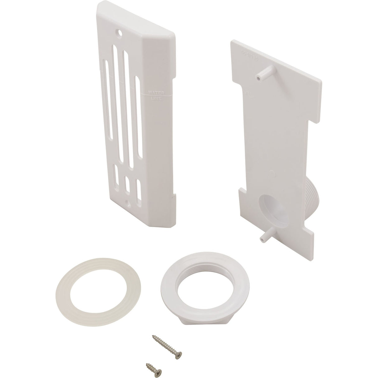 Skimmer Complete, Balboa GG, Spa Strip, w/Straight Nut, Wht : 31990-WH