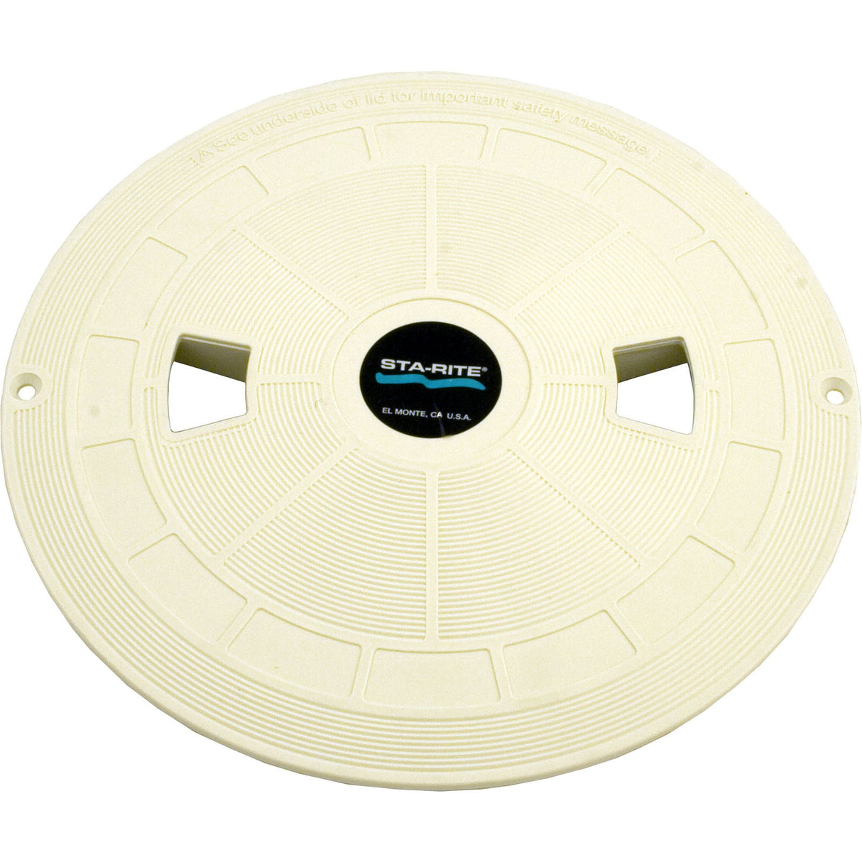 Skimmer Lid, Pentair Sta-Rite U-3, 9-13/16"od, White : 08650-0058
