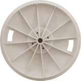 Skimmer Lid, Baker Hydro, 9-7/8"dia, w/o Thermometer, Wht, Gen : L2R