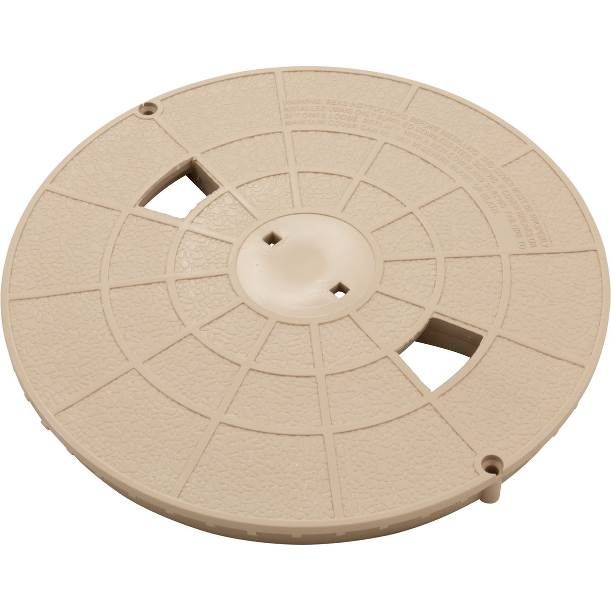 Skimmer Lid, Pentair/PacFab Bermuda, Tan : 516216