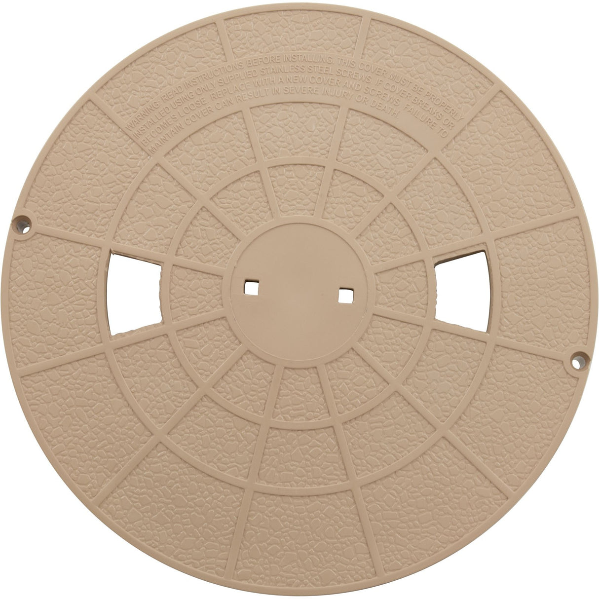 Skimmer Lid, Pentair/PacFab Bermuda, Tan : 516216
