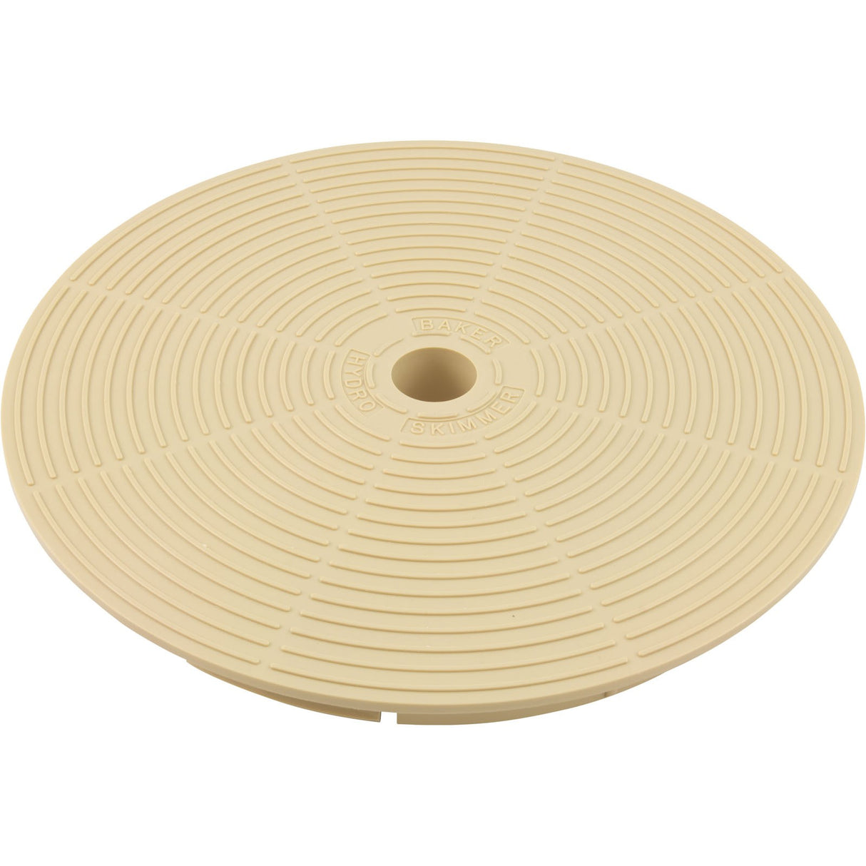 Lid, Waterco Baker HydroPak Skimmer, 9-7/8" Diameter, Tan : 51B1017