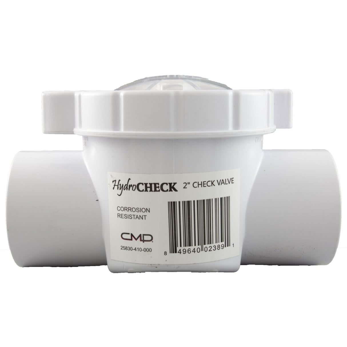 Corrosion Resistant Serviceable Check Valve, 2In, White : 25830-410-000