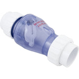 Check Valve, Magic Plastics Smart Check, 2"Union, 1/2 lb, Wa : 0823-20C