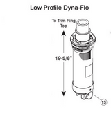 Skim Filter Complete, WW DynaFlo Lo-Profile, 50sqft, Gray : 510-6557