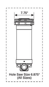 Skim Filter Complete, WW DynaFlo Lo-Profile, 50sqft, Gray : 510-6557