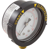 Pressure Gauge, Pentair, 1/4"mpt, 0-60psi, Bottom Mount, Adj Face : 190058Z