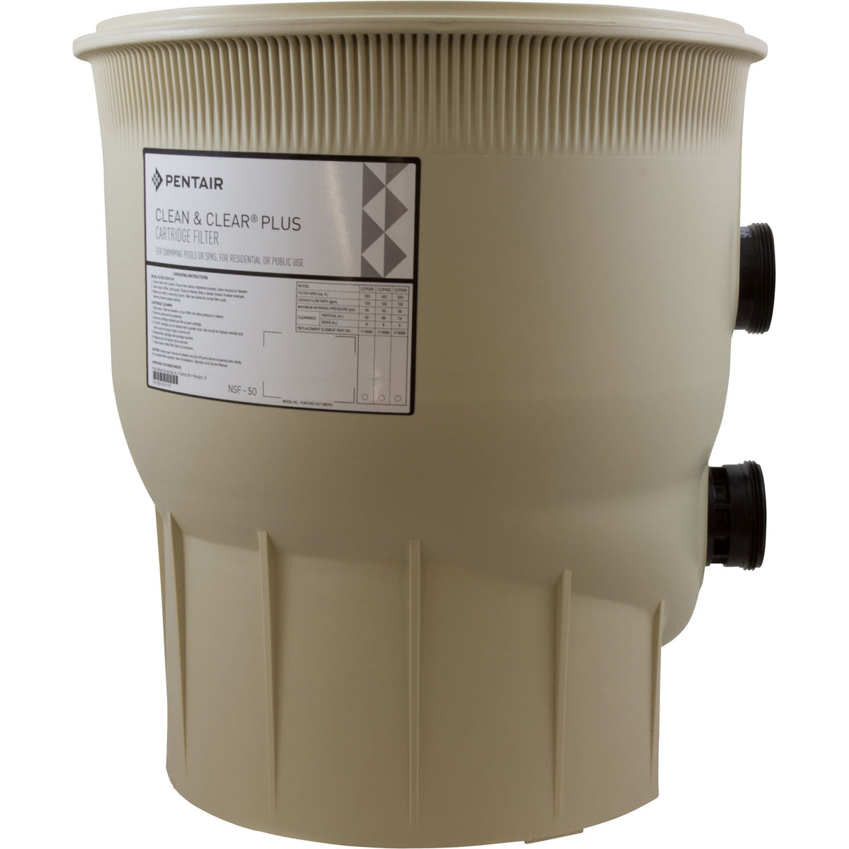 Tank Body, Pentair American Products CLN/CLR, Almond : 178578 - American Products/Pentair - 788379671532 - PartsForSpas.com