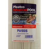 Cartridge, 100sqft, 4"ot, 4"ob, 10-1/8", 19-1/2", 4oz : PA100S