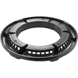 Trim Ring, Waterway Dyna-Flo XL, Scalloped, Black : 519-8261 - Waterway Plastics - 806105261625 - PartsForSpas.com