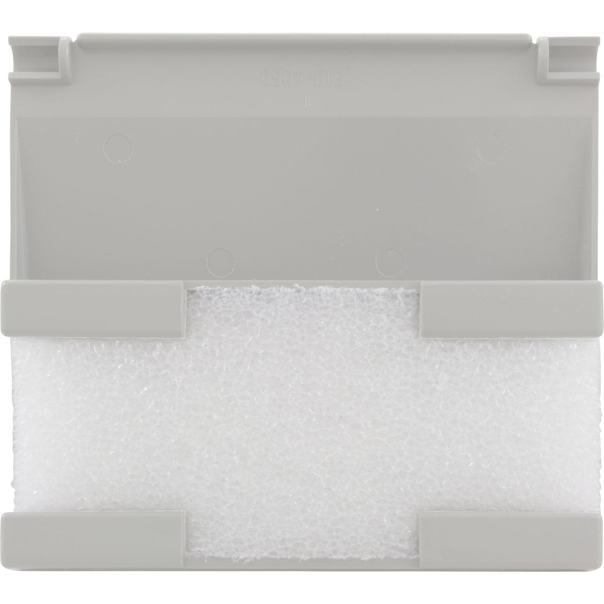 Weir, Waterway Spa Skimmer, White, with Foam Insert : 550-4050 - Waterway Plastics - 8.06105E+11 - PartsForSpas.com