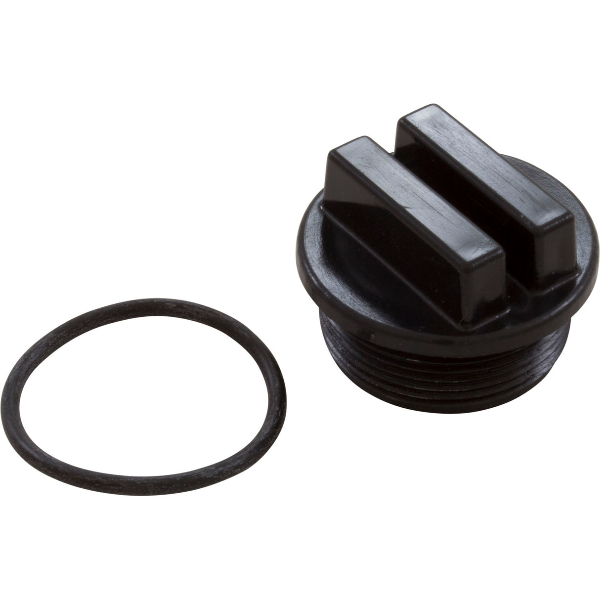 Drain Plug Assy, Waterway Crystal Water, W/O-Ring, Old Style : 400-6621 - Waterway Plastics - 806105414748 - PartsForSpas.com