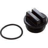 Drain Plug Assy, Waterway Crystal Water, W/O-Ring, Old Style : 400-6621 - Waterway Plastics - 806105414748 - PartsForSpas.com