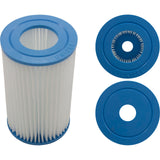 Cartridge, 5sqft, 1-1/4"ot, 2-7/16"ob, 4-3/4"OD, 8", 4oz, No Core : C-4608