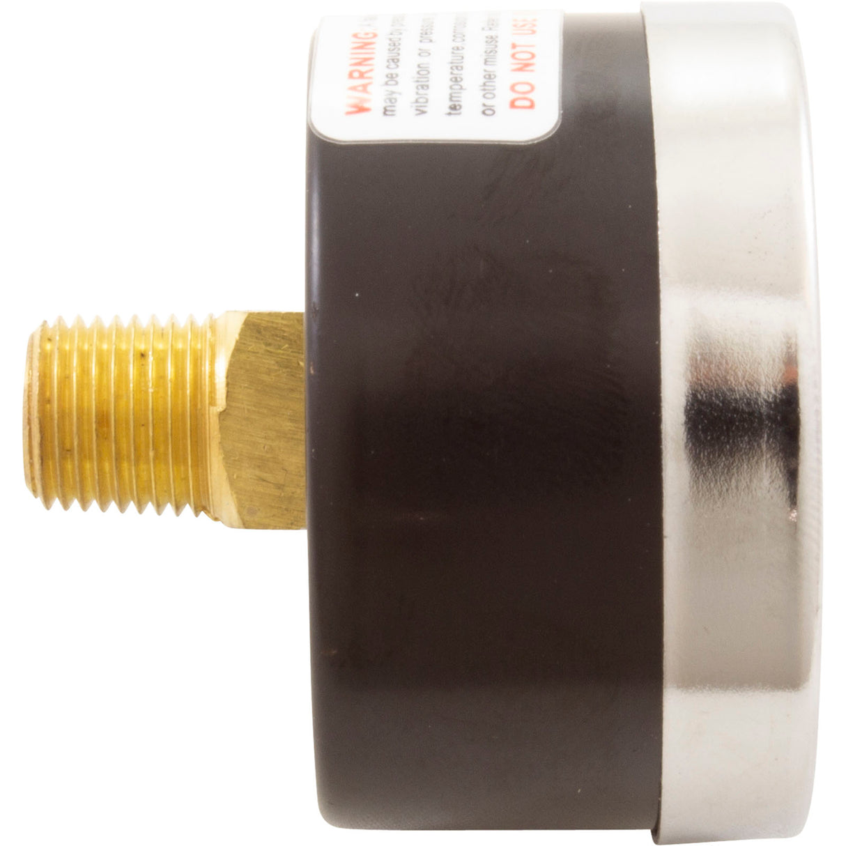 Pressure Gauge, 1/8"mpt, 0-60psi, Back Mount, Generic :