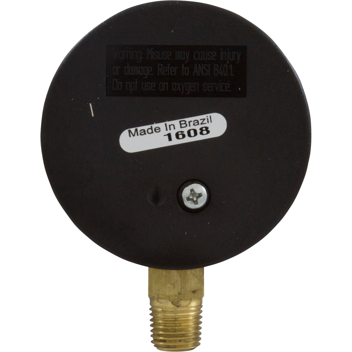Vacuum Gauge, 1/4"mpt, 0-30 in.Hg, Bottom Mount, Generic : 1422