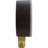 Vacuum Gauge, 1/4"mpt, 0-30 in.Hg, Bottom Mount, Generic : 1422