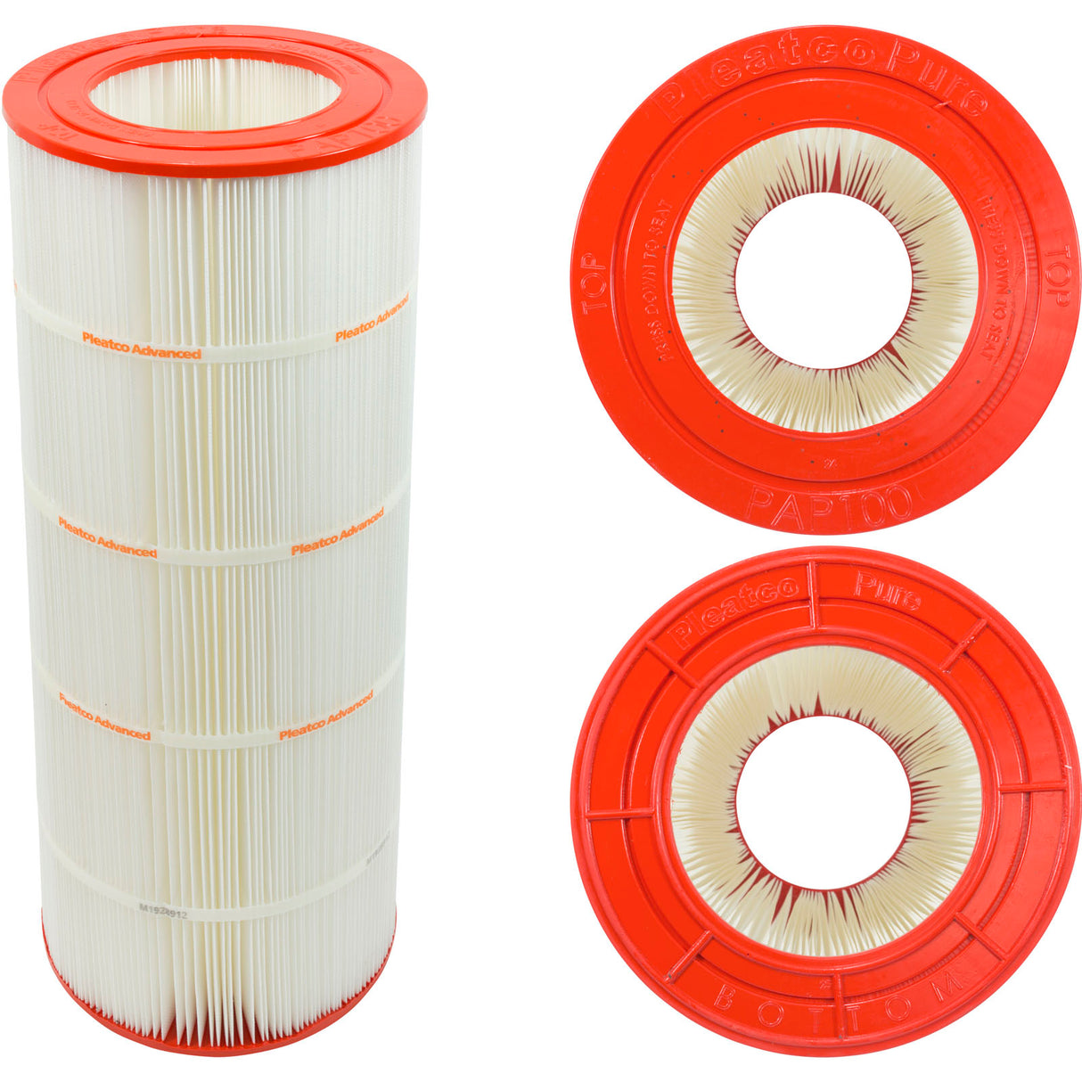 Cartridge, 100sqft, 5-7/8"ot, 6"ob, 10-1/16", 23-7/8"L, 4oz : PAP100