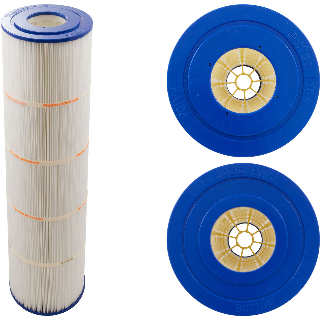 Cartridge, 106sqft, 3"ot, 3"ob, 7", 25-1/2"L, 4oz : PA106