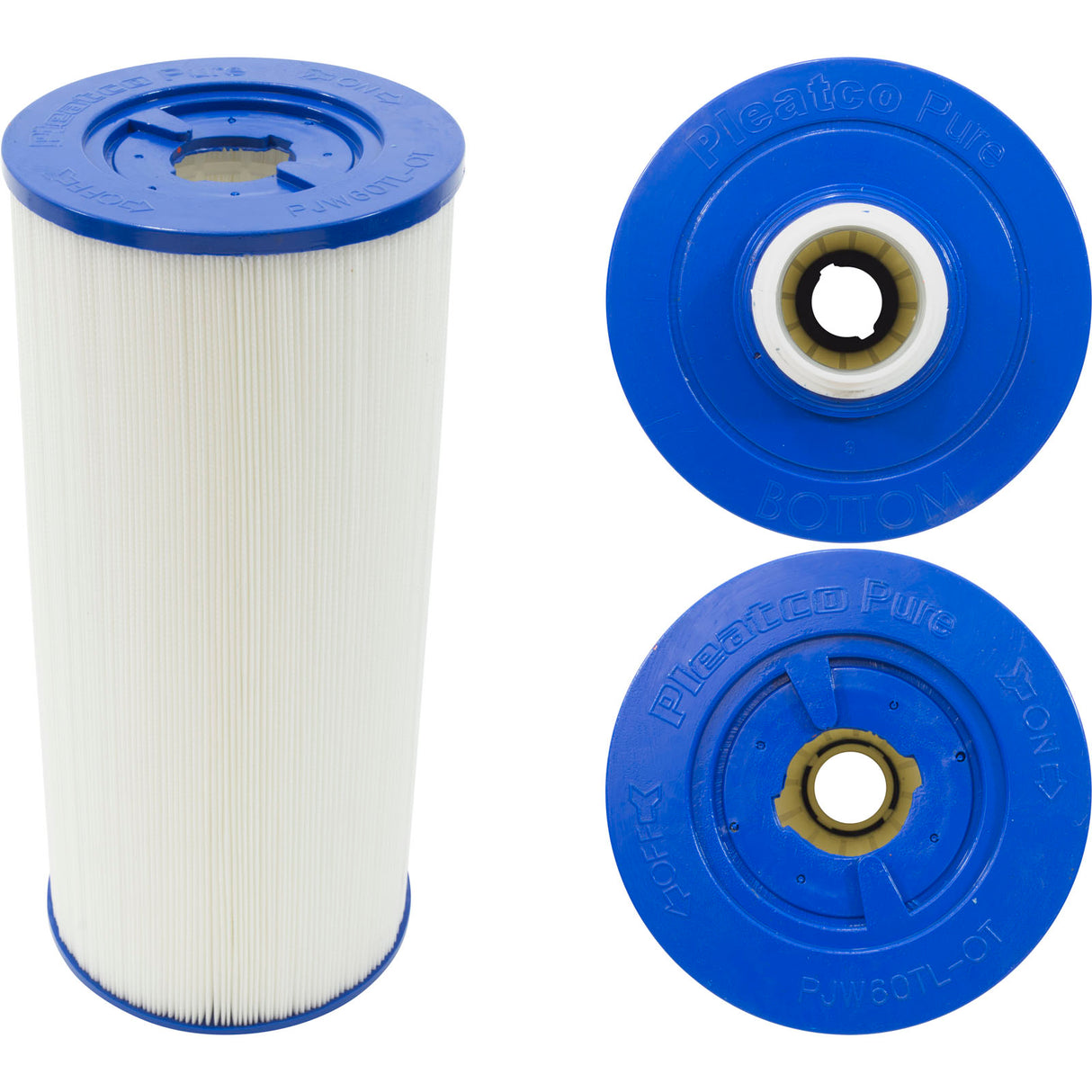 Cartridge, 60sqft, ot, 2" SAE b, 6-5/8", 15-1/2"L, 3oz : PJW60TL-OT-F2S