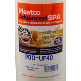 Cartridge, 40sqft, ht, 1-1/4" SAE b, 4-5/8", 14-3/4"L, 3oz : PDO-UF40