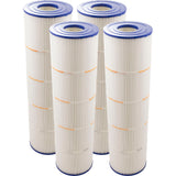 Cartridge, 4 Pk, Pleatco, 105sqft, 3"ot, 3"ob, 7", 26-1/16" 4oz : PCC105-PAK4