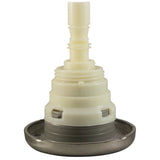 Jet Intl, WW Poly Strm Gun, 3-3/8"fd, TwinRoto, Smth, SS/Gry, Thd : 229-8127S