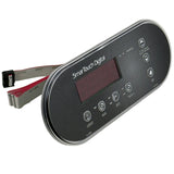 Topside, ACC LX-2020, Light/Aux/Jets/AuxII/Set/Temp/Time : LX-2020