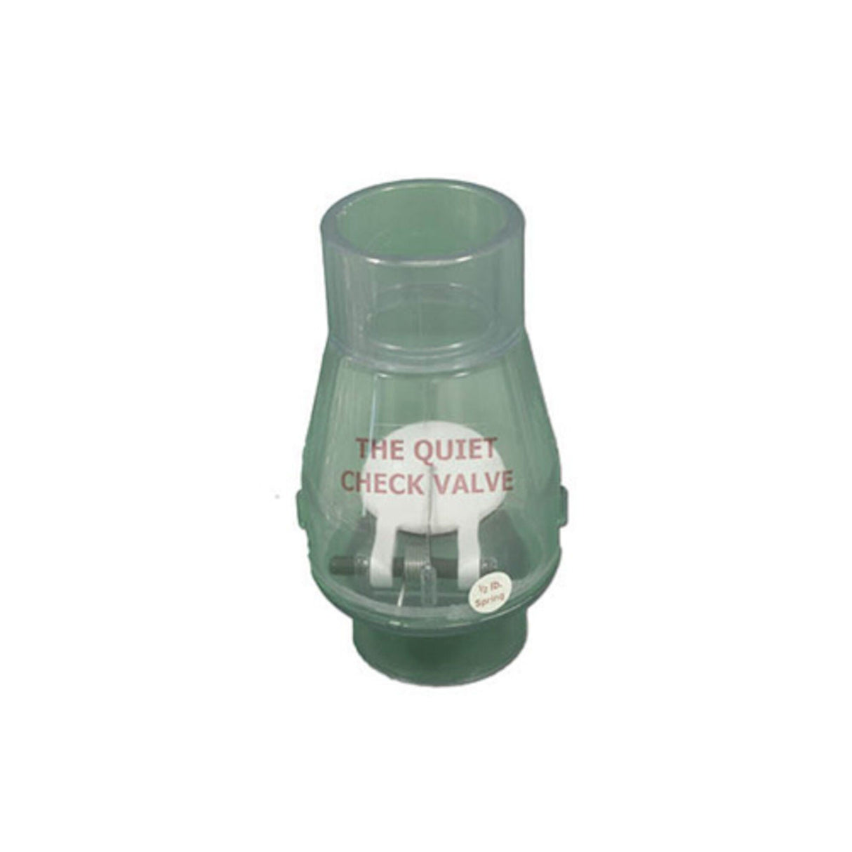 Check Valve, Magic, 1/2lb Spring, 1-1/2"S x 1-1/2"S, White : 0821-15
