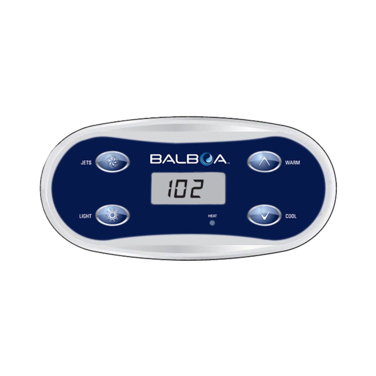 Spaside Control, Balboa VL406U, 4-Button, LCD, No Overlay : 55417
