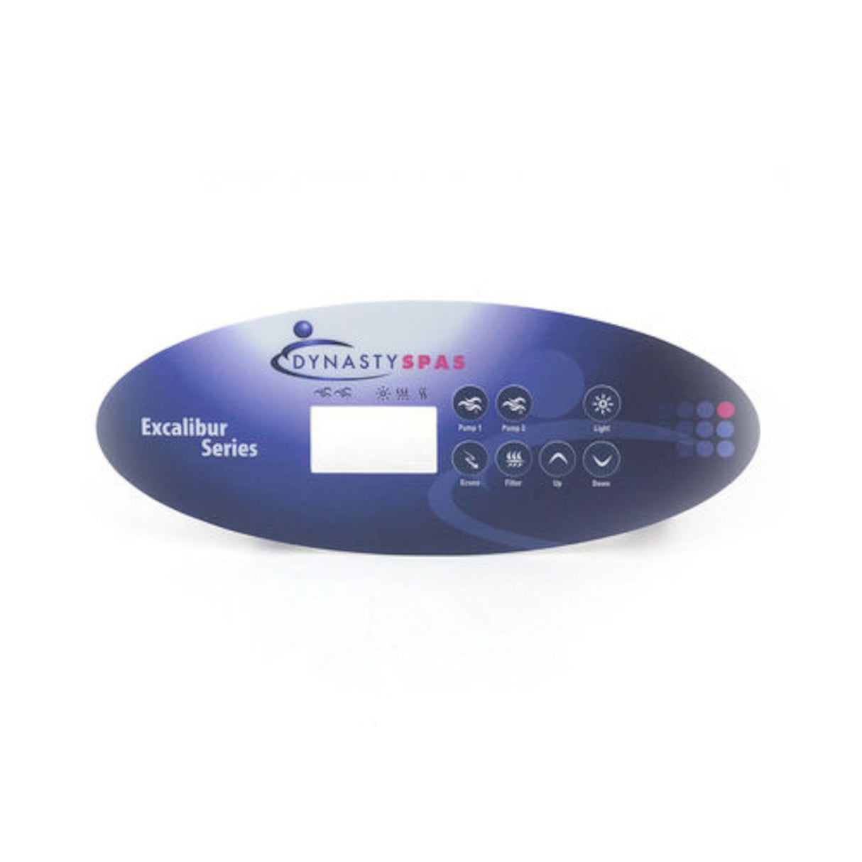 Overlay Graphic NEO 1100 Light, Jet 1, Blower & Return/Auxiliary : 773-4118