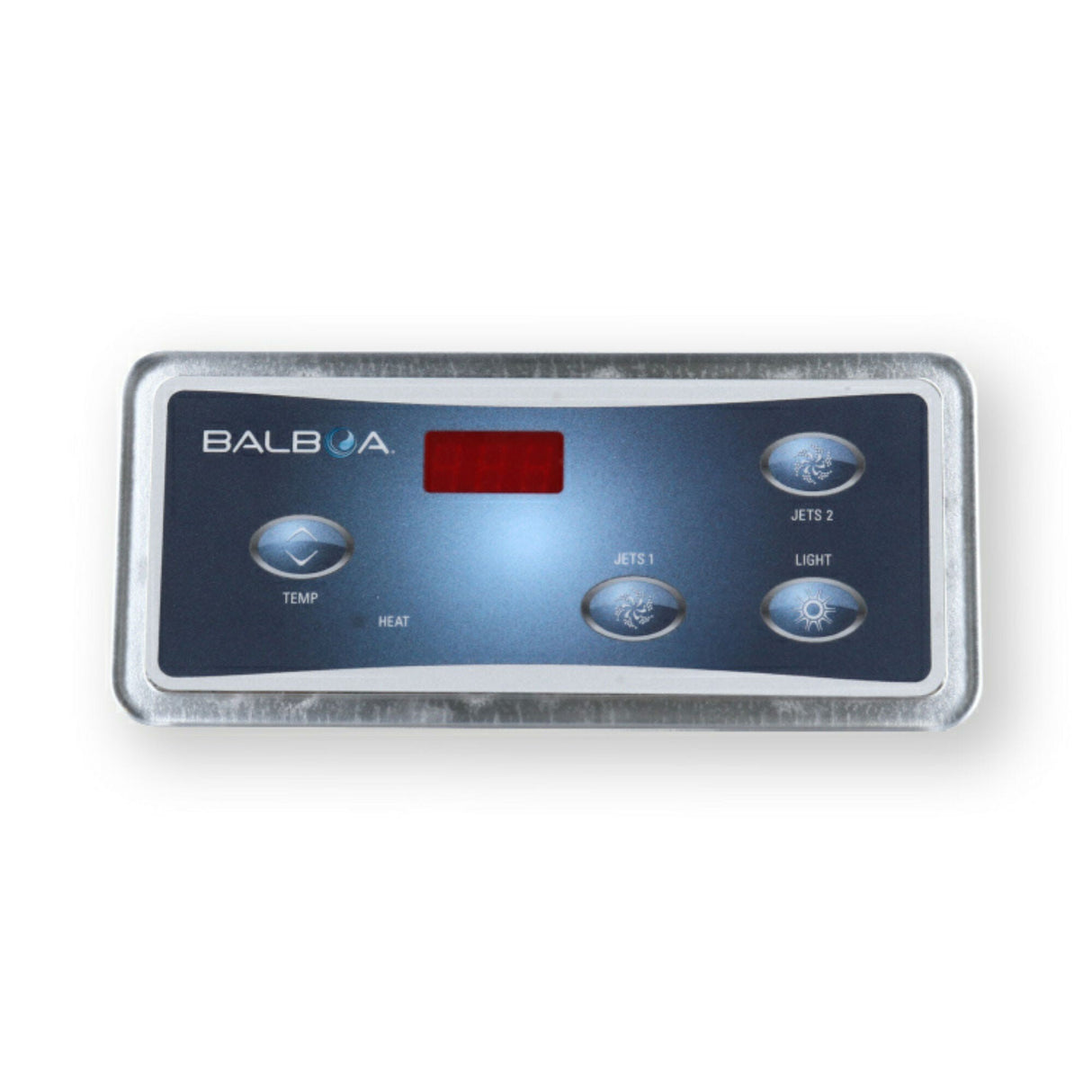 Spaside Control, Balboa VL404, Digital Duplex, 4-Button, LED, Temp-Jet1-Light-Jet2 : 51248
