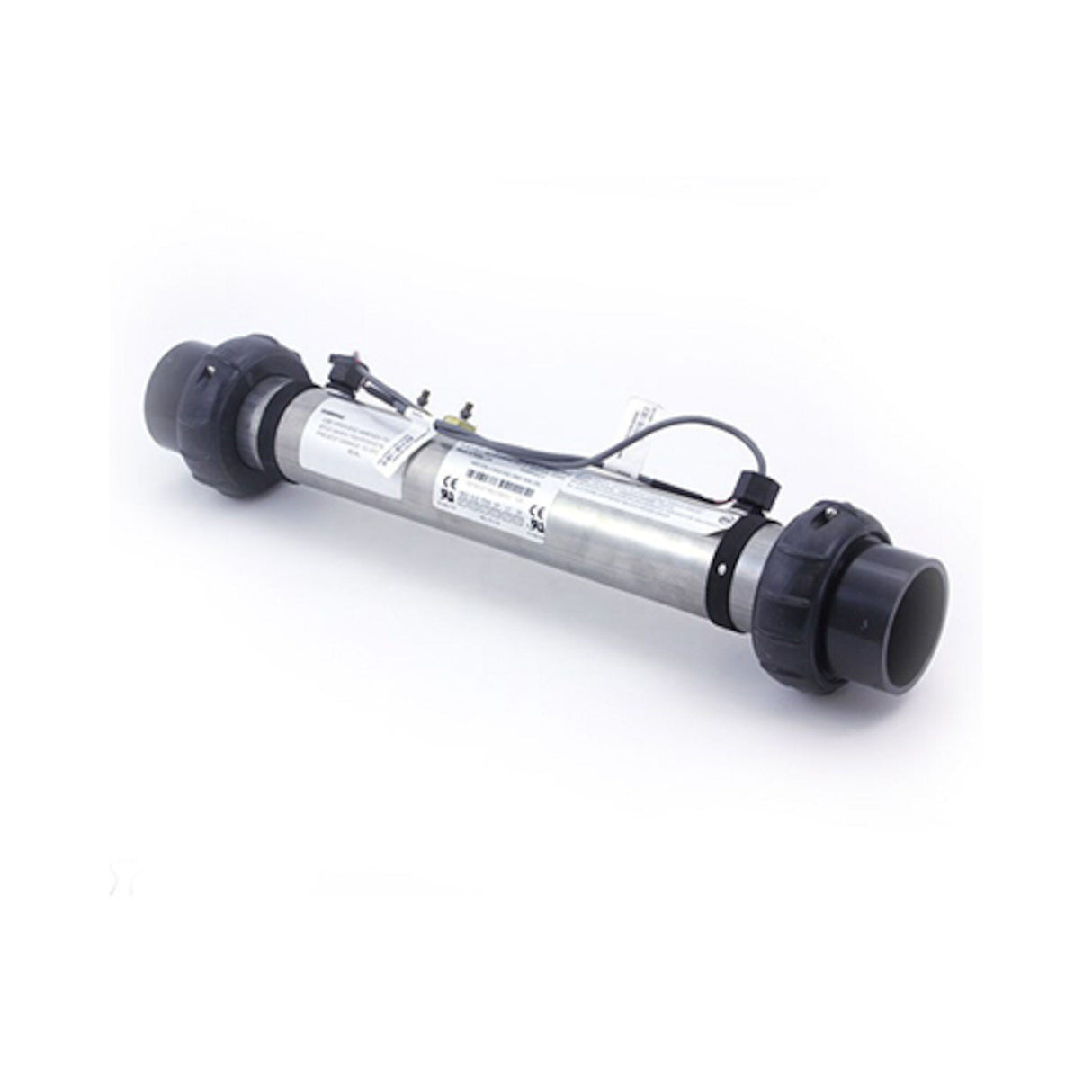 Heater Assembly, Balboa, LE/ALUM7/European, 3.0kW, 230V, 2" x 15"Long, w/2 Sensors, Tailpieces : 58143CE