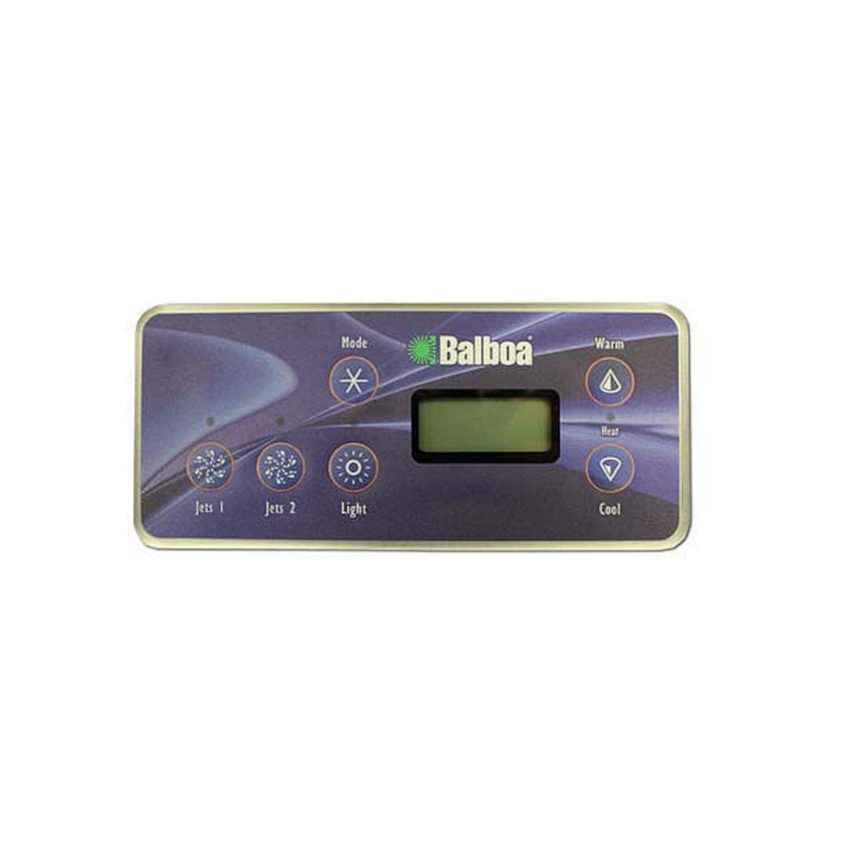 Spaside Control, Balboa VL701S, Serial Standard, LCD, 6-Button, Mode-Up, Pump1-Pump2-Light-DN : 51247