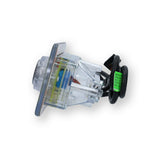 Spaside Control, Balboa Large Analog, 4-Button, Top:Blower-Jets, Bottom:Light-Mode w/Temp Knob, Ribbon Cable : 50796