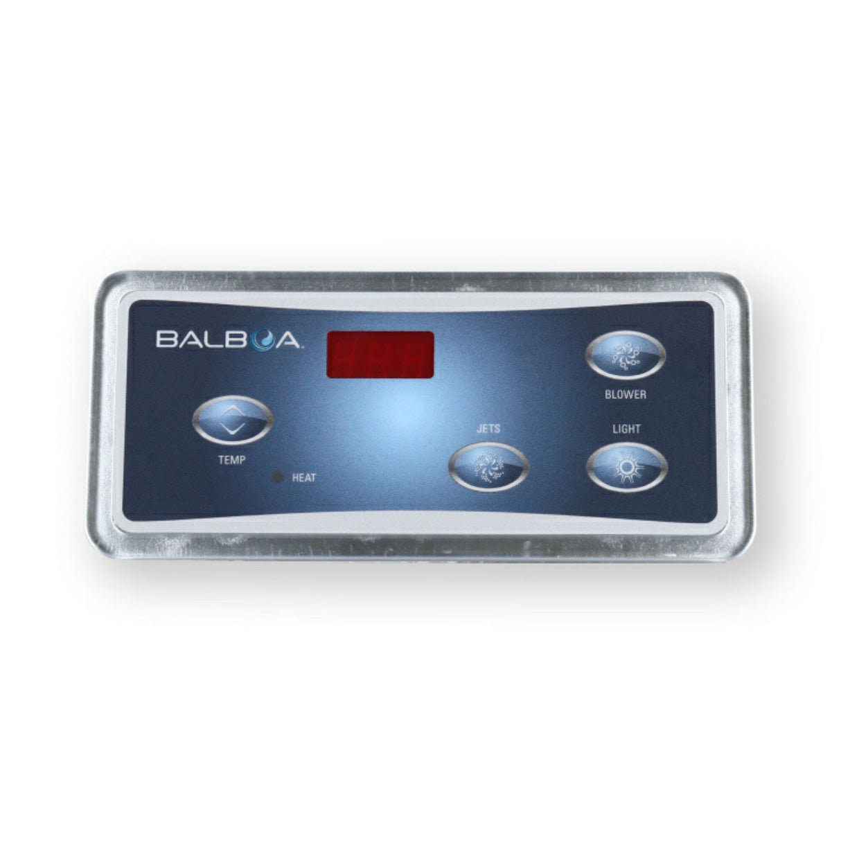 Spaside Control, Balboa VL404, Digital Duplex, 4-Button, LED, Temp-Jets-Light-Blower : 51223