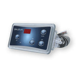 Spaside Control, Balboa VL404, Digital Duplex, 4-Button, LED, Temp-Jets-Light-Blower : 51223