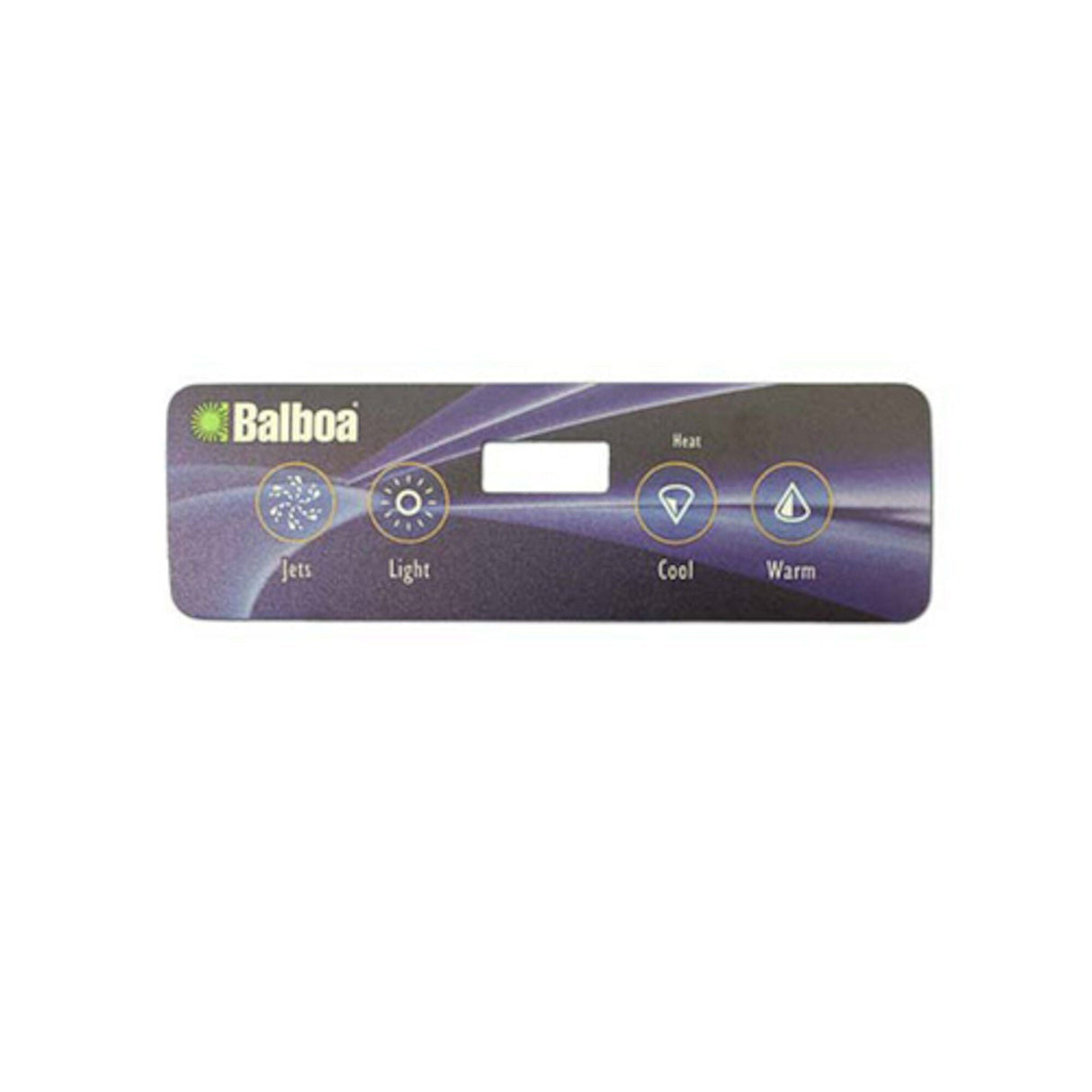 Overlay, Spaside, Balboa VL401, Lite Duplex, 4-Button, Jets-Light-Down-Up : 11885