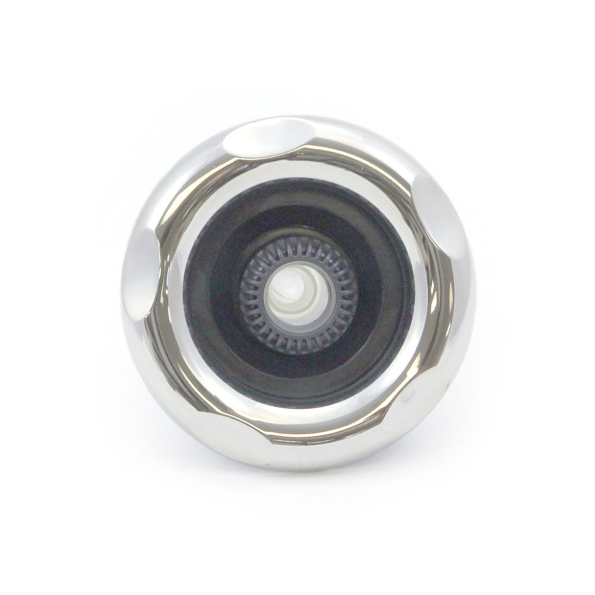 Jet Internal, CMP Typhoon 500, Directional, 5" Face, 5-Scallop, Graphite Gray, w/ Stainless Escutcheon : 23452-112-000