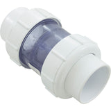 Check Valve 5Lb. 2" Sxs Clear Pvc Union : 1795C20 - Flo Control - 670686100013 - PartsForSpas.com