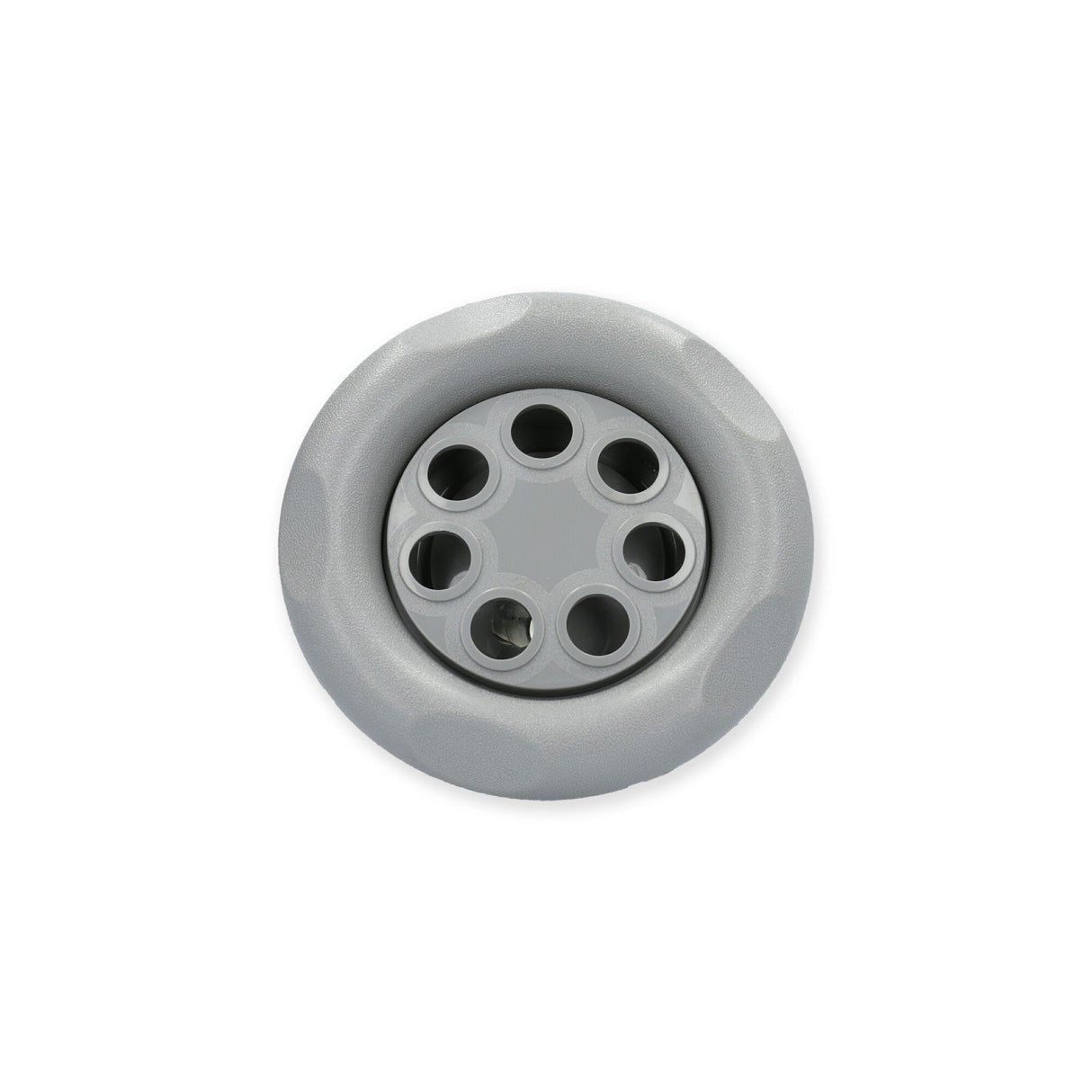 Jet Internal, CMP Typhoon 500, 7 Port Rotossage, 5" Face, 5-Scallop, Textured, Classic Gray : 23452-749-900