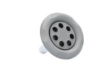 Jet Internal, CMP Typhoon 500, 7 Port Rotossage, 5" Face, 5-Scallop, Textured, Classic Gray : 23452-749-900